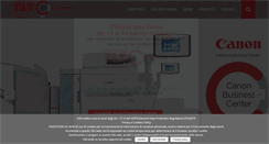 Desktop Screenshot of pansystem.it